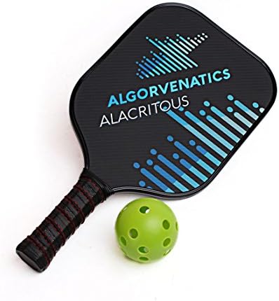 3K Graphite Pickleball Paddle with Aluminium Core Ultra Light Fast and Durable with Amazing Sweet Spot (Blue)