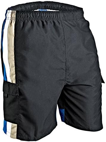 Seaboard Surf Wear Men's Swim Trunks - BK-BR-2XL