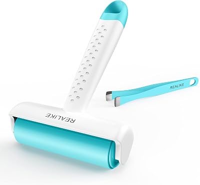 REALIKE Brayer Roller for Cricut Vinyl & Crafting Tools Set with Tweezers
