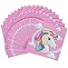 126 Pieces Unicorn Party Supplies Pack, Comes with Disposable Tableware and Birthday Party Decoration Favors for Kids, 16 Varieties