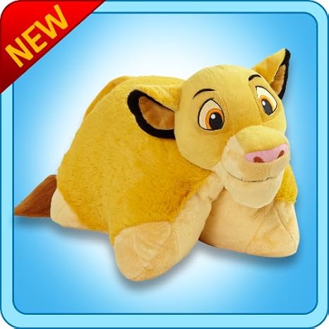 Pillow Pets Authentic Disney 18 Simba Folding Plush Pillow