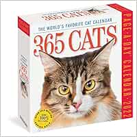 365 Cats Page A Day Calendar 2023 365 Cats Page-A-Day Calendar 2022: The World's Favorite Cat Calendar :  Workman Calendars: Books