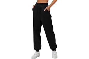 AUTOMET Womens Fashion Sweatpants Preppy Clothes Stuff Lounge Baggy Cotton Joggers Fall Athletic Pants with Pockets