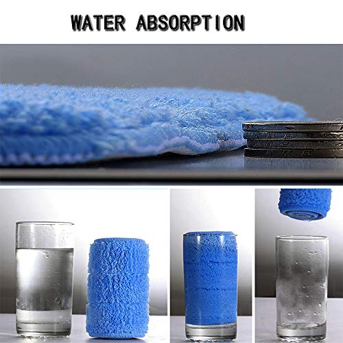 5 Pack Microfiber Spray Mop Replacement Head Damp Mop Cleaning Pad Mop Head Refills Easy Cleaning Mop Head Replacement