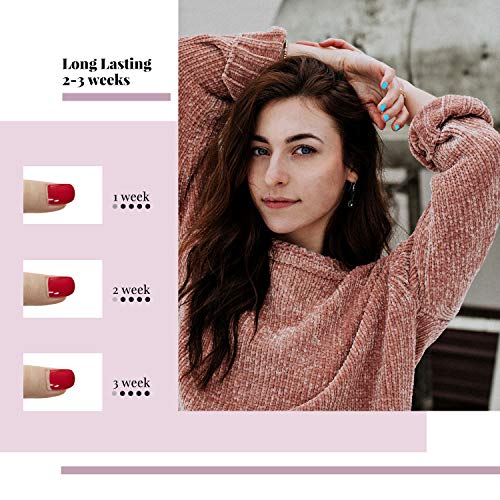 ab gel 8 Colors Gel Nail Polish Set,Bright Neon Series Teal Orange Hot