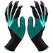 Garden Genie Gloves,OUNNE Genie Gloves With Claws for Digging & Planting (Claws on EACH Hand)