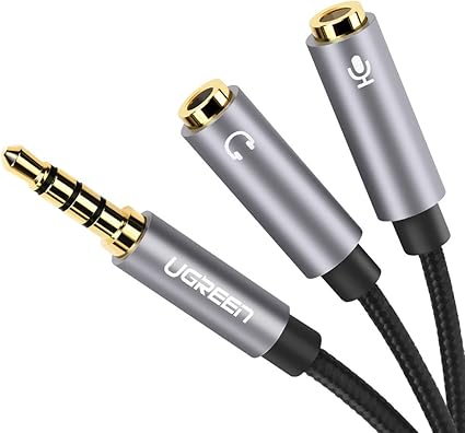 Amazon Ugreen 3 5mm オーディオ変換ケーブル ステレオミニプラグ イヤホン ヘッドホン マイク 分配ケーブル 無酸素銅芯線 高音質 スマホ タブレット Mp3 4 ノートパソコン Ps4 Xbox One コントローラ等に対応 cm Ugreen コンポーネントケーブル