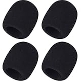 4 Pack Foam Mic Cover Handheld Microphone Windscreen (4 Pack)