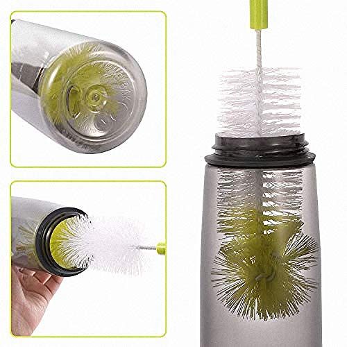 Kssvzz Flaschenbürsten Set 6-teilig - Reinigungsbürsten Für Verschiedene Gefäße