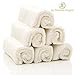 Au Naturel Origins Bamboo Washcloths/Wipes, Premium QUALITY Best For All Skin Types, Baby & Adults, Great For Sensitive Skin, Eczema & Psoriasis, REINFORCED STITCHING, Durable, DYE FREE Size 10
