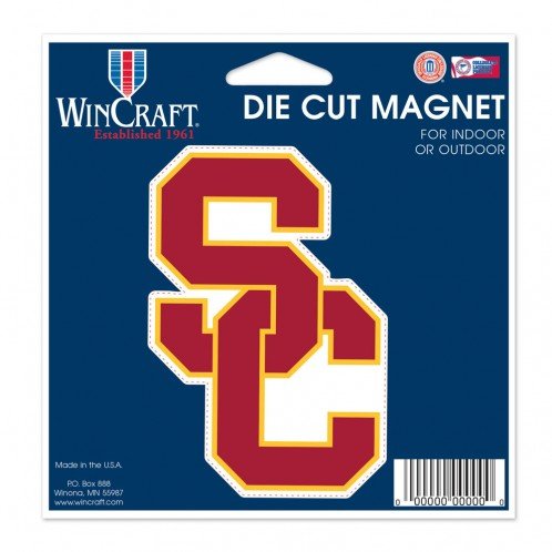 NCAA USC Die Cut Magnet, 4.5