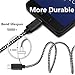 [4Pack] USB Type C Cable, ADDAO [3FT 6FT 6FT 10FT] Charge Cable, Nylon Braided USB C Cable to Charging and Syncing Cord Charging for USB C Smartphones Tablets Laptops and More USB C Devices