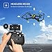 DROCON U31W Navigator FPV Drone for Beginners with 2MP HD WI-FI Camera RC Quadcopter with Altitude Hold and Headless Mode