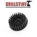 Electric Spin Scrubber Grill Cleaning Supplies - Nylon Alternative to Wire Brush for Cordless Drill - BBQ Grill Brush Power Scrubber Set - Graffiti Remover - Rust Remover - Household Cleaning Tools