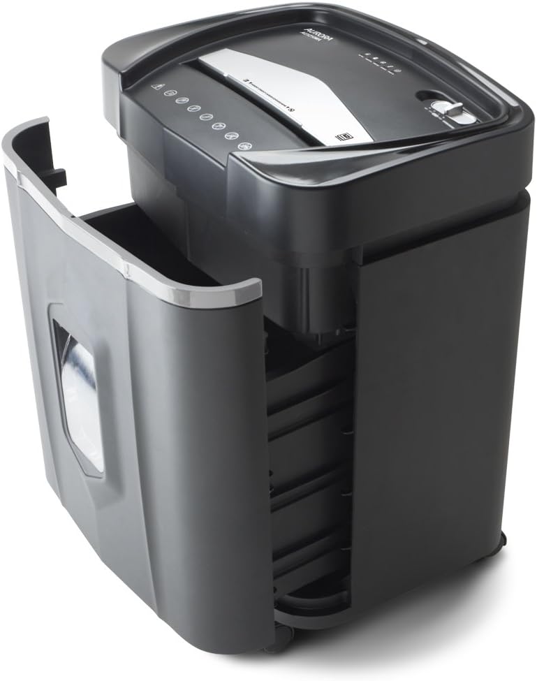 Aurora AU1210MA Professional Grade High Security 12-Sheet Micro-Cut Paper/CD and Credit Card/ 60 Minutes Continuous Run Time Shredder : Electronics