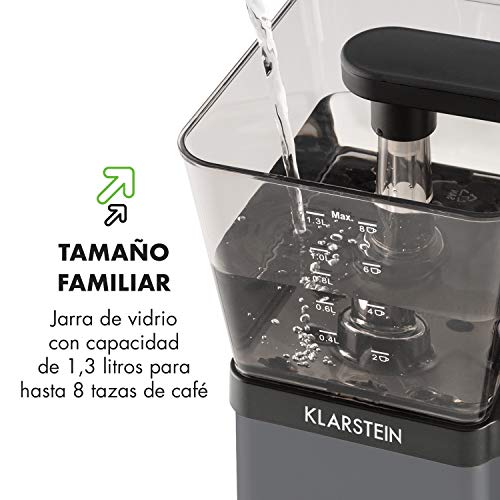 Klarstein GrandeGusto Kaffeemaschine mit Kaffeekanne - Filter-Kaffeemaschine, Kaffeeautomat, 1690 Watt, 1,3 Liter… – Bild 6