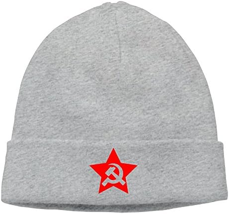 USSR HAMMER & SICKLE FLAG Unisex Fashion Hipster Beanie Cap&Hip-hop Cap&Set Head Cap&Skull Cap&Toboggan Cap