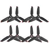 8Pcs Propellers Replacement for DJI FPV - Lightweight Drone Accessories | Non-OEM Low Noise Quick-install Blades, Near-OEM Flight Performance, Easy Replacement for Damaged Props Tested Reliable