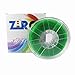 ZIRO Transparent PLA Filament 1.75mm, Pure Color 3D Printer Filament PLA PRO, Semi- Transparent 1.75 1KG(2.2lbs) Spool, Dimensional Accuracy +/- 0.03mm, Clear Material, Translucent Green