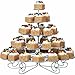 Wilton 307-651 Cupcakes and More 38 Count/5-Tier Metal Dessert Stand