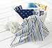Gerber Baby Boys 4-Pack Flannel Receiving Blanket, Safari, 30