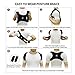 AAROND Posture Corrector for Men and Women - Back Brace for Perfect Posture - Effective Comfortable Adjustable Posture - Correct Support