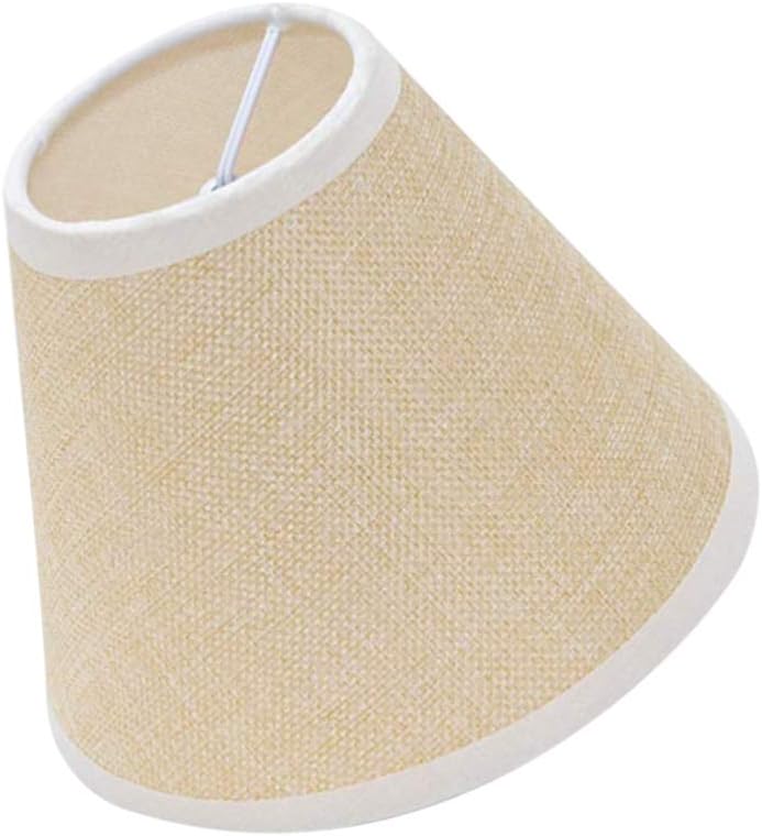 Uonlytech Lamp Shade Linen Fabric Lamp Cover for Chandeliers Lights Table Floor Wall s Ceiling Replacement - Image 4
