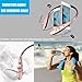 Bluetooth Headphones, DolTech Stereo Wireless Headset Neckband Retractable Sport Earbuds with Mic Noise-Cancelling, Sweatproof Bluetooth 4.1 for iPhone IOS Android (970S Rosegold)