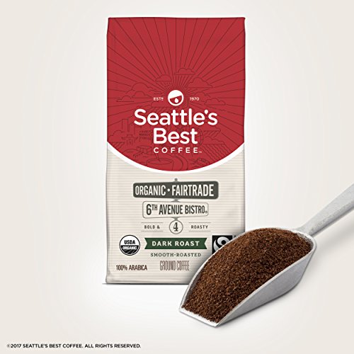 Seattle's Best Coffee 6th Avenue Bistro Fair Trade Organic Dark Roast