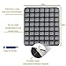 SUNFICON Inflatable Car Seat Cushion Air Seat Cushion Work from Home Office Chair Cushion Wheelchair Pad Anti Bedsore Orthopedics Pain Pressure Relief Cushion Camping Seat Mat w Pump 18