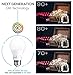Hyperikon A19 Dimmable LED Light Bulb, 9W (60W Equivalent), ENERGY STAR Qualified, 2700K (Warm White), CRI90+, 800 Lumens, Medium Screw Base (E26), UL-Listed, Standard Light Bulb (4 Pack)