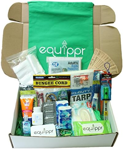 Equippr SUMMIT Festival Gear And Camping Kit with First Aid Kit