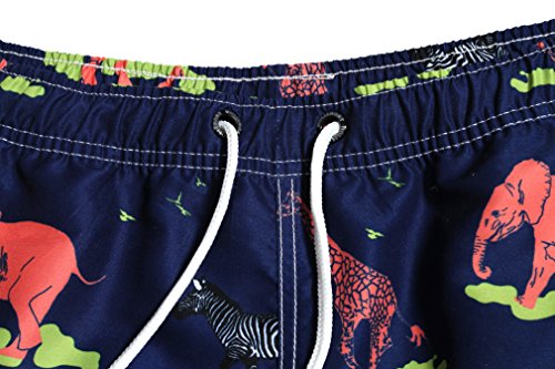 WUAMBO Men's Sports Runnning Swim Board Shorts With Pocket,Mesh Lining Waist 34"-36" - Thumbnail 3