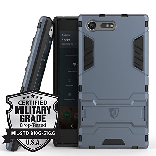 Capa para Xperia X Compact, SKUDO Defender [Dual Layer][Anti Impacto][Military Grade], Sony Xperia X Compact (F5321) - MetalSlate