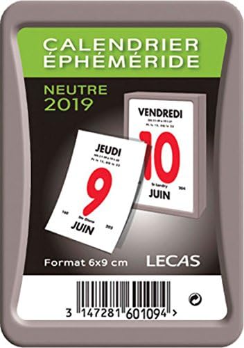 Lecas Bloc Ephemeride A Coller Neutre 60 X 90 Mm Annee 2019 Amazon Fr Fournitures De Bureau Lecas Bloc Ephemeride A Coller Neutre 60 X 90 Mm Annee 2019 Amazon Fr Fournitures De Bureau