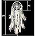Dremisland Dream catcher Handmade Traditional White Feather Wall Hanging Car Hanging Home Decoration Ornament Decor Ornament Craft Gift (White Feather)