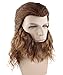 Brown Costume Hair Wigs w/Wig Cap for Party Halloween Costume Cosplay