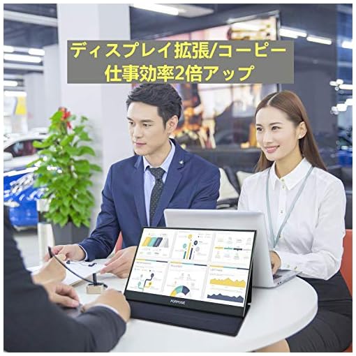 モバイルモニター 17.3インチ ポータブルモニター PORPOISE モバイル 