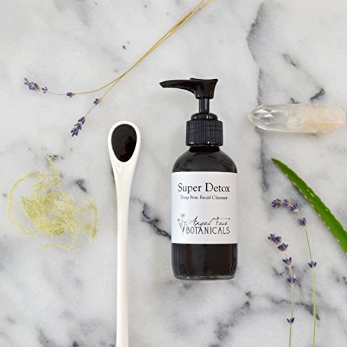 Super Detox - Organic Deep Pore Facial Cleanser with Activated Charcoal, Green Tea, and Argan Oil 4.3 oz Super Detox - Organic Deep Pore Facial Cleanser with Activated Charcoal, Green Tea, and Argan Oil 4.3 oz