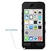 ULAK iPhone 5C Case, iPhone 5C Case Black, Shockproof Soft Silicone Rubber Hard Plastic Hybrid Heavy Duty Protection Kidproof High Impact Case Cover for Apple iPhone 5C -Black