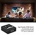 HDMI Switch, 2 Ports HDMI Splitter 1 in 2 out Bi-direction Switcher 2 x 1 / 1 x 2 HDMI Hub-Support 3D, 1080P, 2K, 4K 30Hz video transmission (Black)