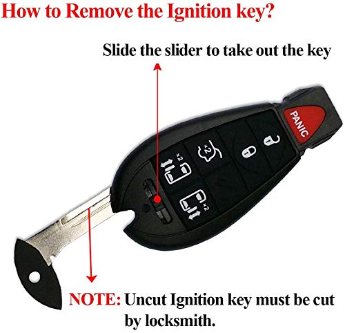 2 For Chrysler Town & Country Keyless Entry Remote Control Car Key Fob