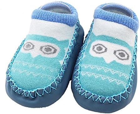 Falaiduo born Toddler Baby Girls Boys Anti-Slip Socks Slipper Boots