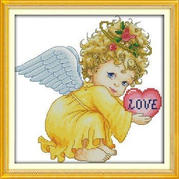 baby girl cross stitch kits