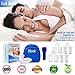 Snoring Solution Stop Snoring Mouthpiece, 4 Set Anti Snoring Nose Vents Nasal Dilators Nose Cones Snore Reduction Snore Stopper Nose Plugs Sleep AIDS Stop Snoring Devices for Men and Women