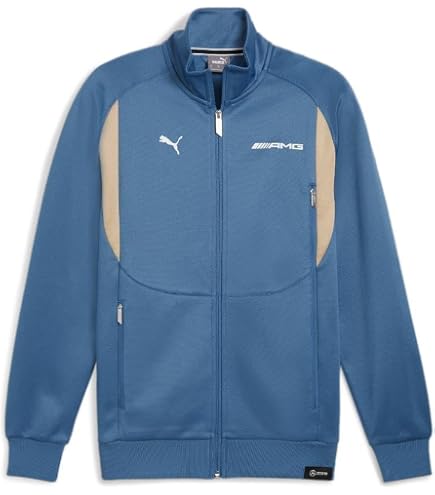 Puma Mercedes AMG Petronas T7 Track Jacket (XX-Large, Puma Black