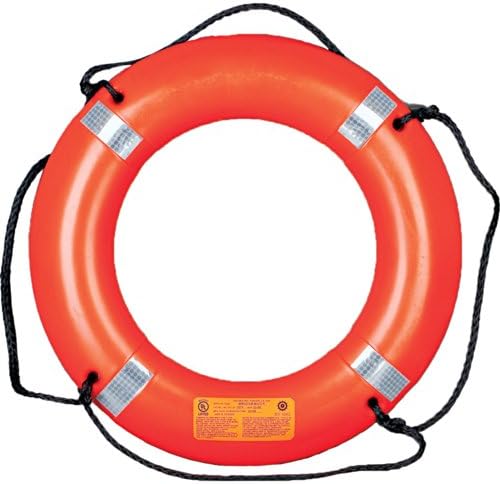 MRD030 - Mustang 30" Life Ring w/Tape - Orange