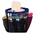 Mayin Quick Dry Hanging Toiletry and Bath Organizer with 8 Storage Compartments, Shower Tote, Mesh Shower Caddy, Perfect Dorm, Gym, Camp & Travel Tote Bag, Black