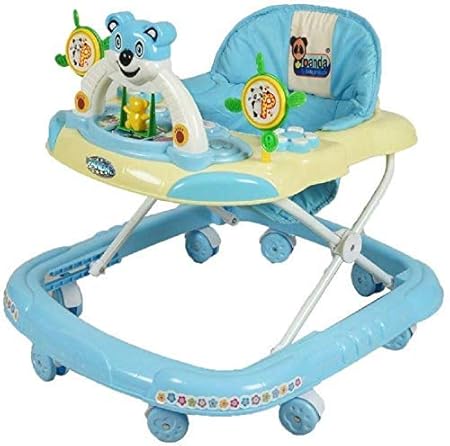 PANDA Creation Adjustable Musical Walker (Blue)