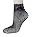 lifevv Womens Sheer Ankle Fishnet Socks Sheer Women Dress Socks(5 Pairs) (Style 1)